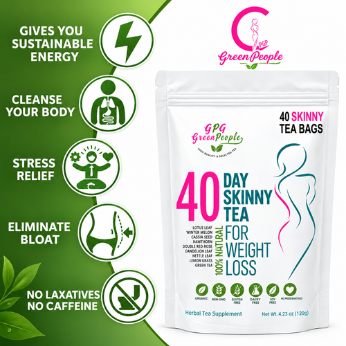 40-Day Detox Tea – Natural Herbal Cleanse