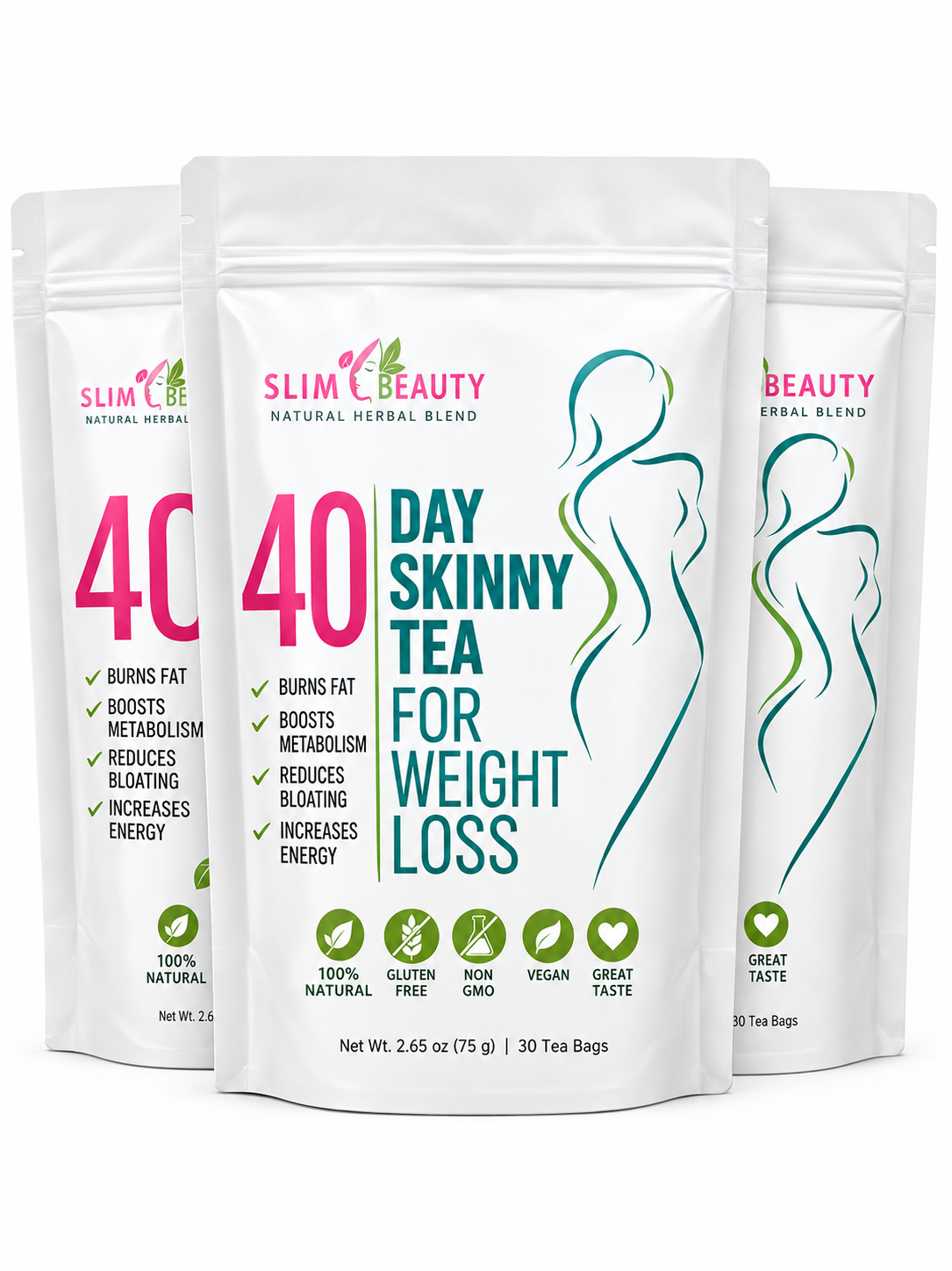 40-Day Detox Tea – Natural Herbal Cleanse